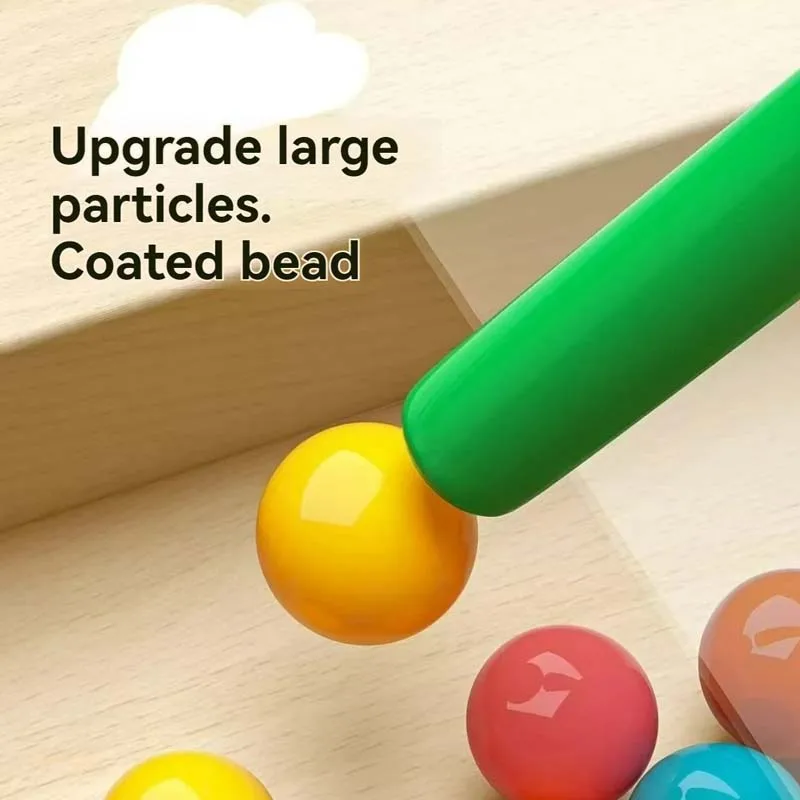 Magnetic Maze Ball Toy Focus Logic Training Game For 3-4 Year Olds Early Learning Educational Puzzle For Toddler Concentration