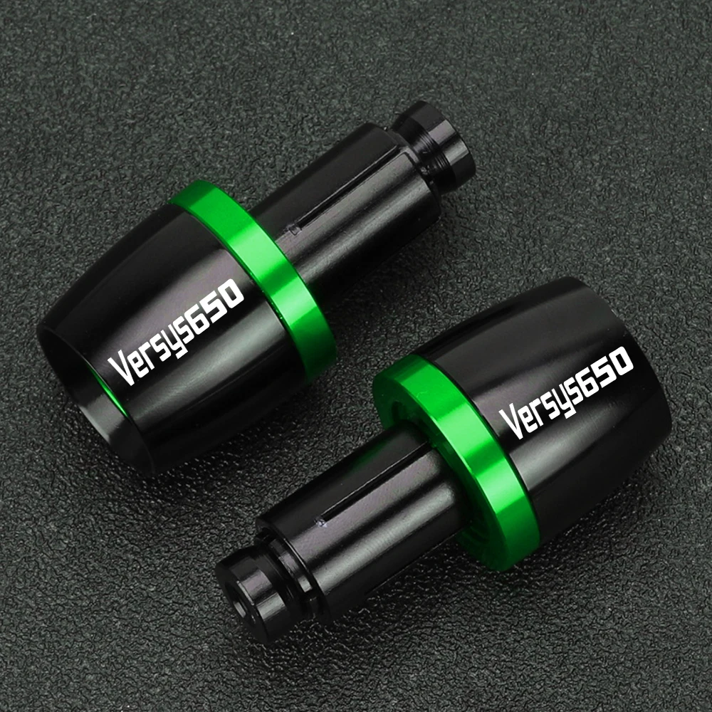 For Kawasaki VERSYS650 Versys 650 2006~2024 2007 2008 2009 Motorcycle Accessories Handlebar Grips Ends Handle Bar Cap End Plug