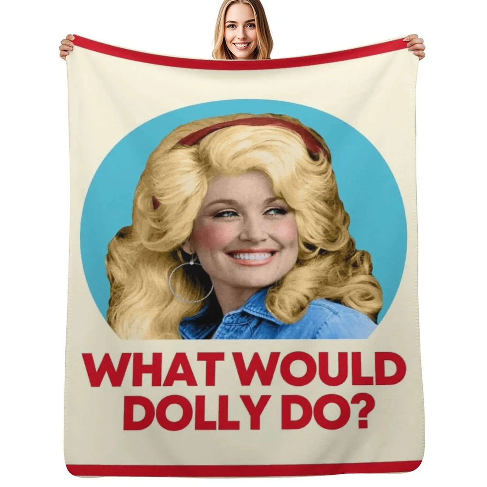 Dolly Parton 2020 Manta suave y cómoda para el hogar, para todo el año