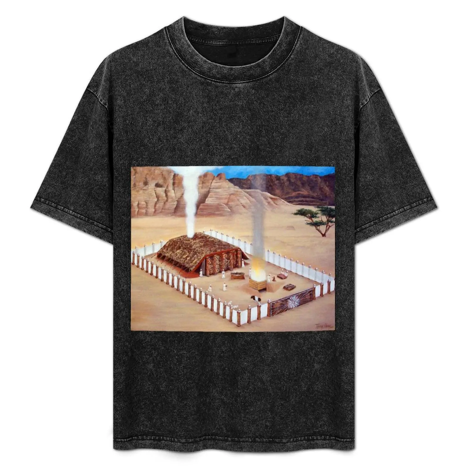Camiseta Tabernacle in the Wilderness, camiseta funcional informal de manga corta