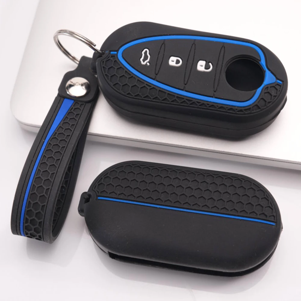 Smart Key Shell With Chain For Alfa Romeo Giulietta MiTo 159 Brera Spider Giulia Stelvio GT 147 156 166 4C Tonale Lightweight