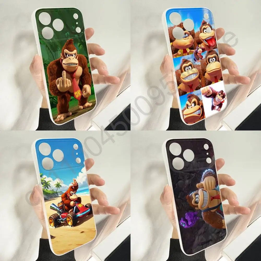 

Game D-Donkey Kong Monkey Phone Case For iPhone 11,16,15,14,13,17,12,Plus,E,Air,Mini,Pro,Max Magnetic Magsafe Soft Cover