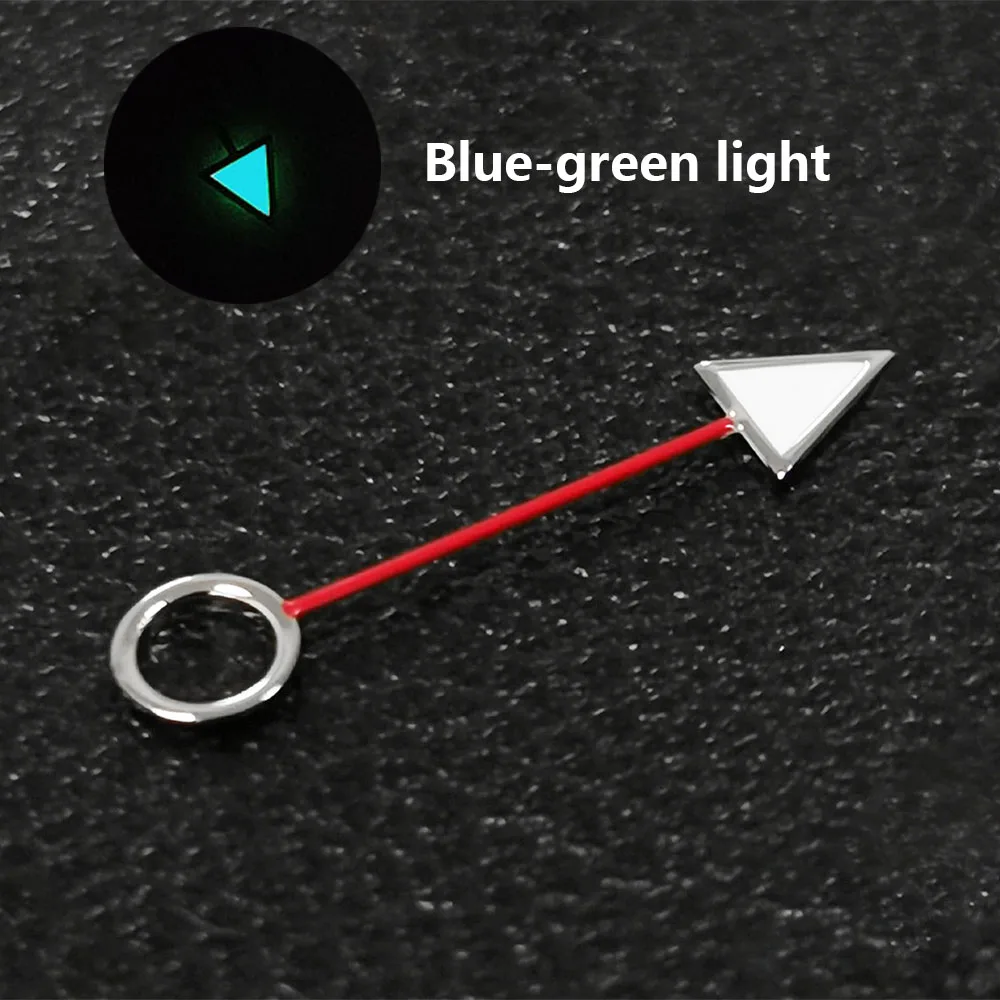 Silver Gold Black Orange Blue Red 12.5mm GMT Hands Blue-green/Green Luminous Fit NH34A 4R34 NH34 NH35 Movement Replacement Parts