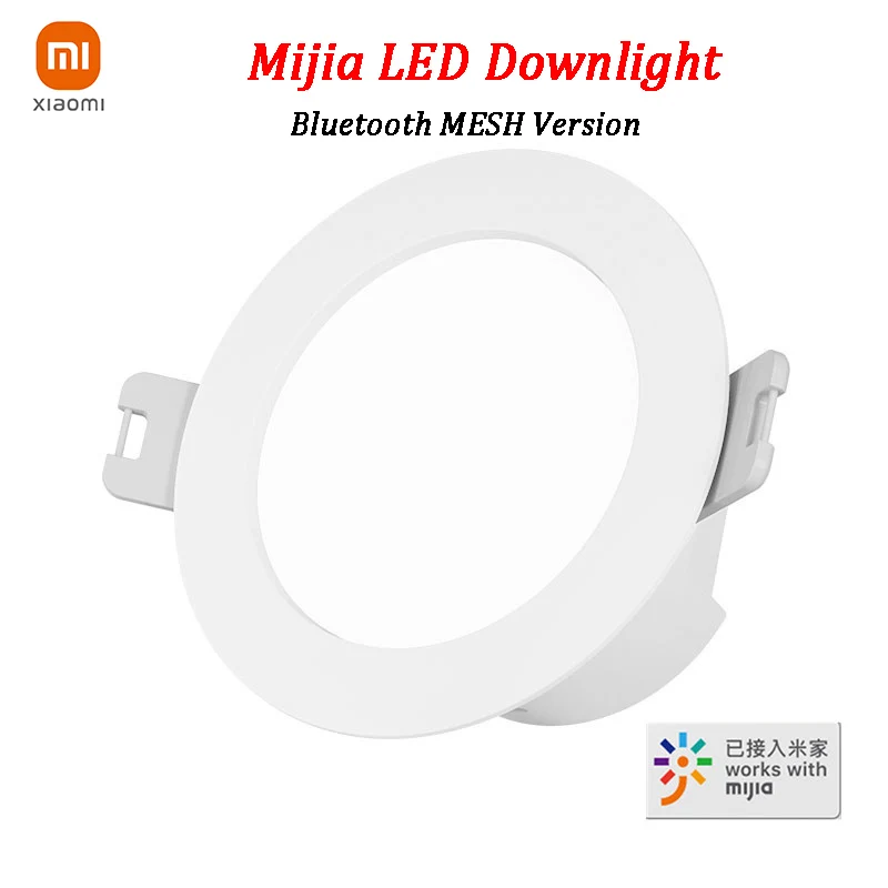 

Xiaomi Mijia Smart Led Downlight Bluetooth Mesh Version Controlled Voice Remote Control Adjust Color Temperature Smart for APP