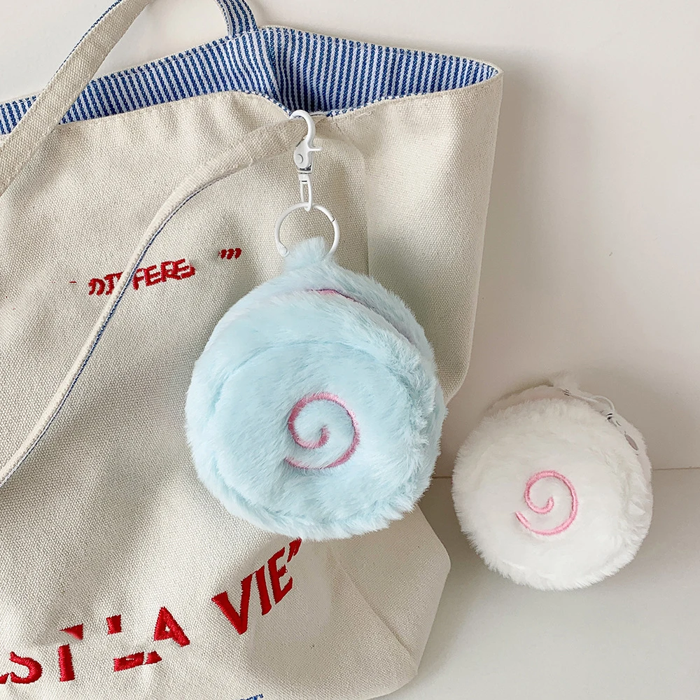 Kawaii على شكل عملة المحفظة المحمولة حافظة للبطاقات حزمة أحمر الشفاه الصغيرة سماعة رأس بخاصية البلوتوث المنظم حقيبة مستحضرات التجميل الصغيرة الصغيرة #5