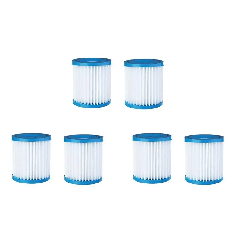 

Картриджи для фильтра для бассейна AT05-6Pcs, 89X79x45 мм, сменные, для очистителя фильтрующего насоса для бассейна