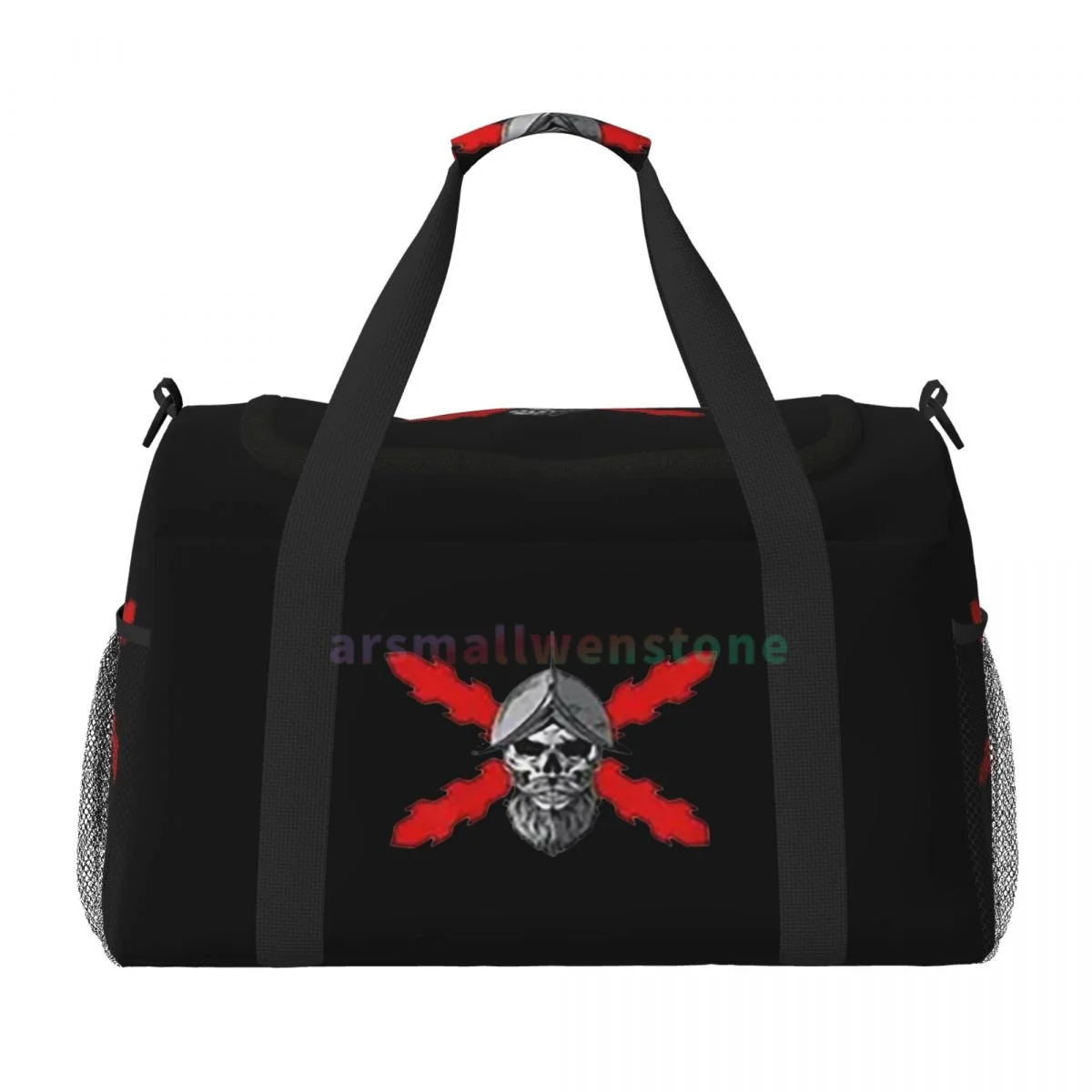 Sombreros de papá de Color puro, bolsas de viaje de soldado con calavera, bolsa de equipaje deportiva para gimnasio y Yoga, bolsa de fin de semana personalizada con correa para el hombro