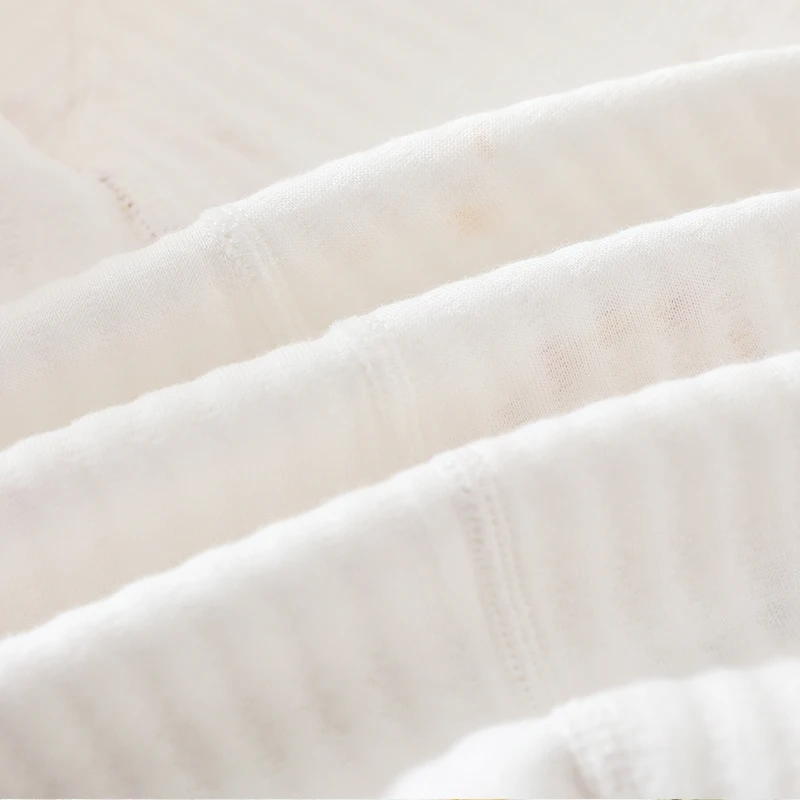 Gepolsterter Baby-Strampler 0-24M, Herbst-Winter Reine Baumwolle Thermo-Schlafanzug, Leichter Unisex-Krabbelanzug für Babys Jungen Mädchen – Detail 2