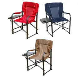 Camping Directors Chair Foldable Sturdy Heavy Duty Camp Chair Folding Chair Portable for Sports Fishing Trip Lawn Ideal Gift