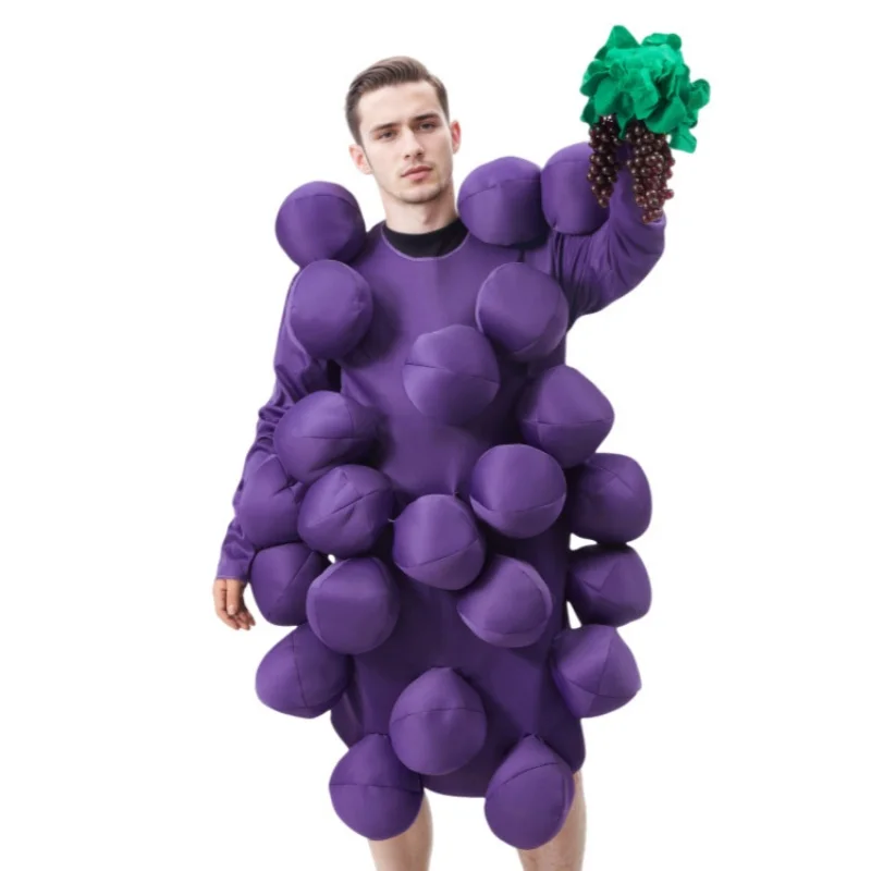 مضحك العنب ازياء تأثيري أداء الحفلات ارتداء غريب الأطوار أزياء الدمية الدعائم الطرف #1