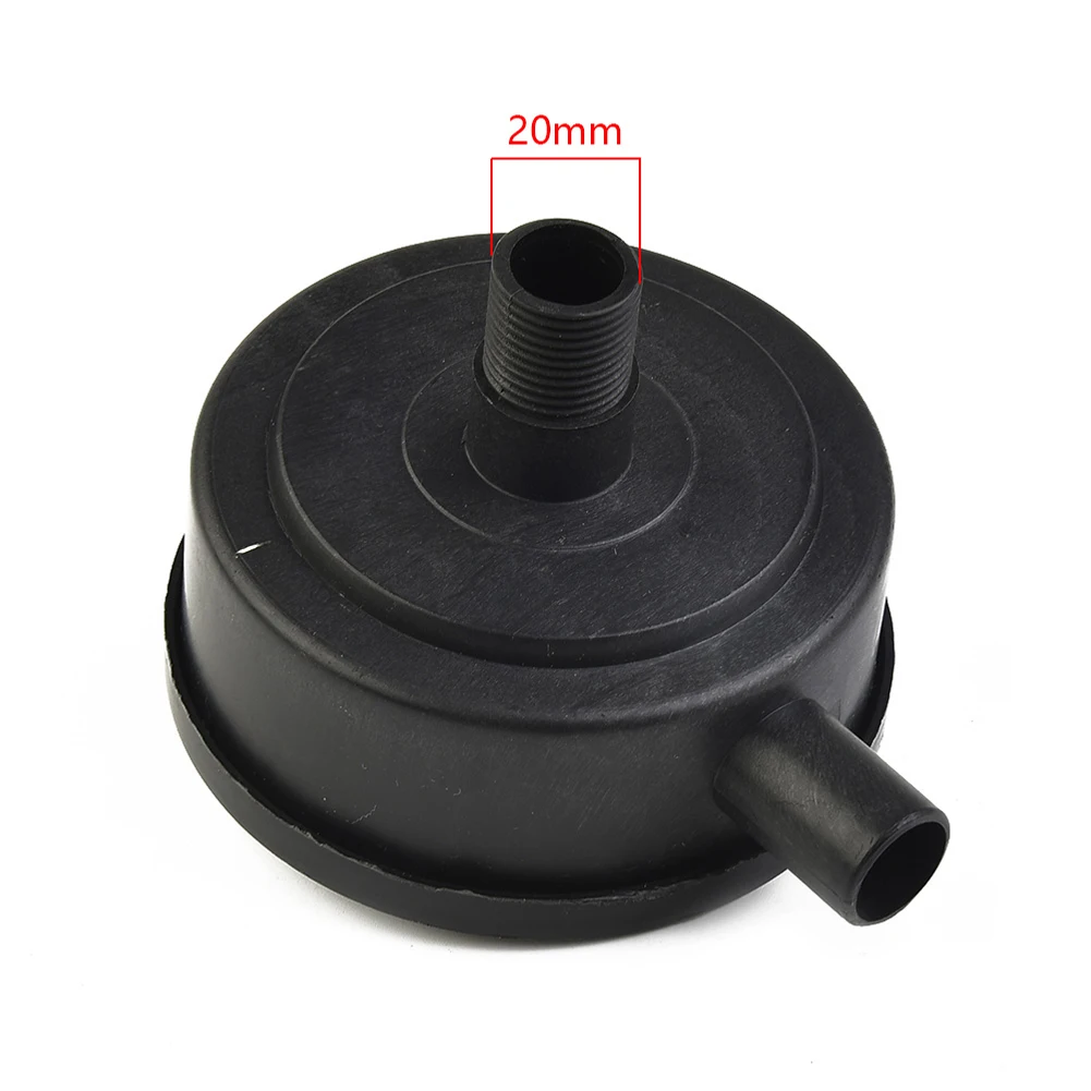 Kit silenziatore riduttore di rumore Set pompa in plastica di carta forniture compressore d'aria da 20mm accessori per cartucce filtranti nere