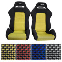 JDM Kevlar Sim Racing TOMCAT Seats Sacing Fabric Gaming High Performance High Qulity Cotton Car Racing Seat For Car Styling