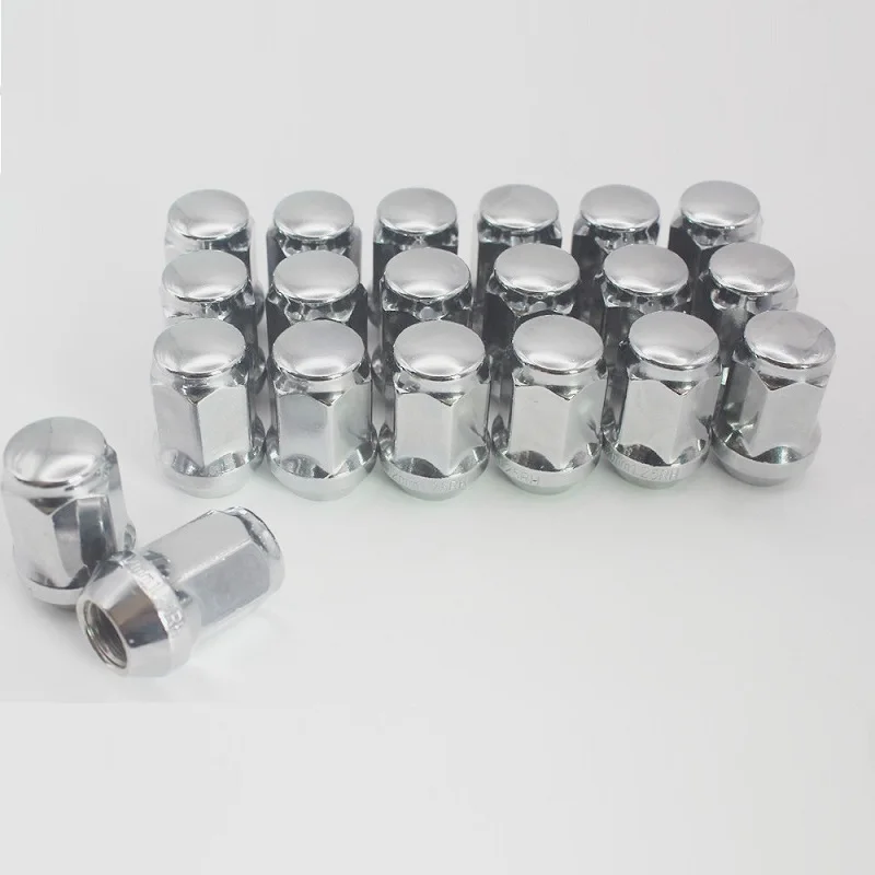 20PCS 12x1.25 Lug Nuts For Acorn Wheels | Closed End Bulge | 19mm 3/4\