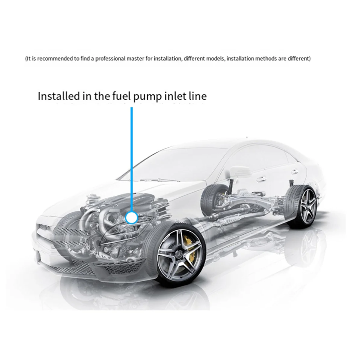 0281006035 Car Pressure Sensor Common Rail Pressure Sensor for Hyundai Kia 31401-2F000 314012F000