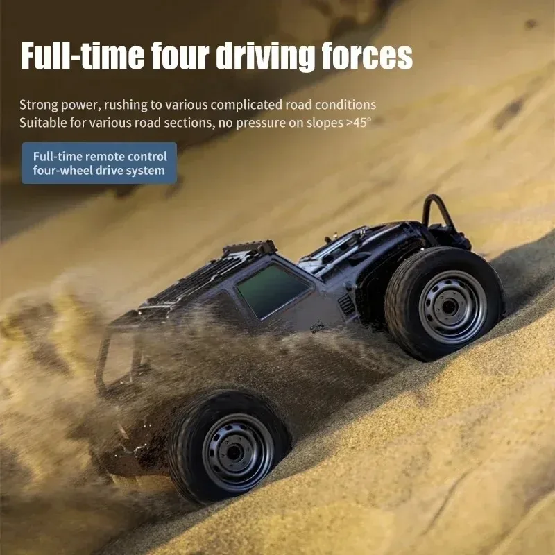 Kinderen Speelgoed Gift Rc Cars 16103 Pro 50 km/u of 75 km/u 1/16 met LED Borstelloze Motor 4WD Off Road 4x4 Hoge Snelheid Drift Monster Truck