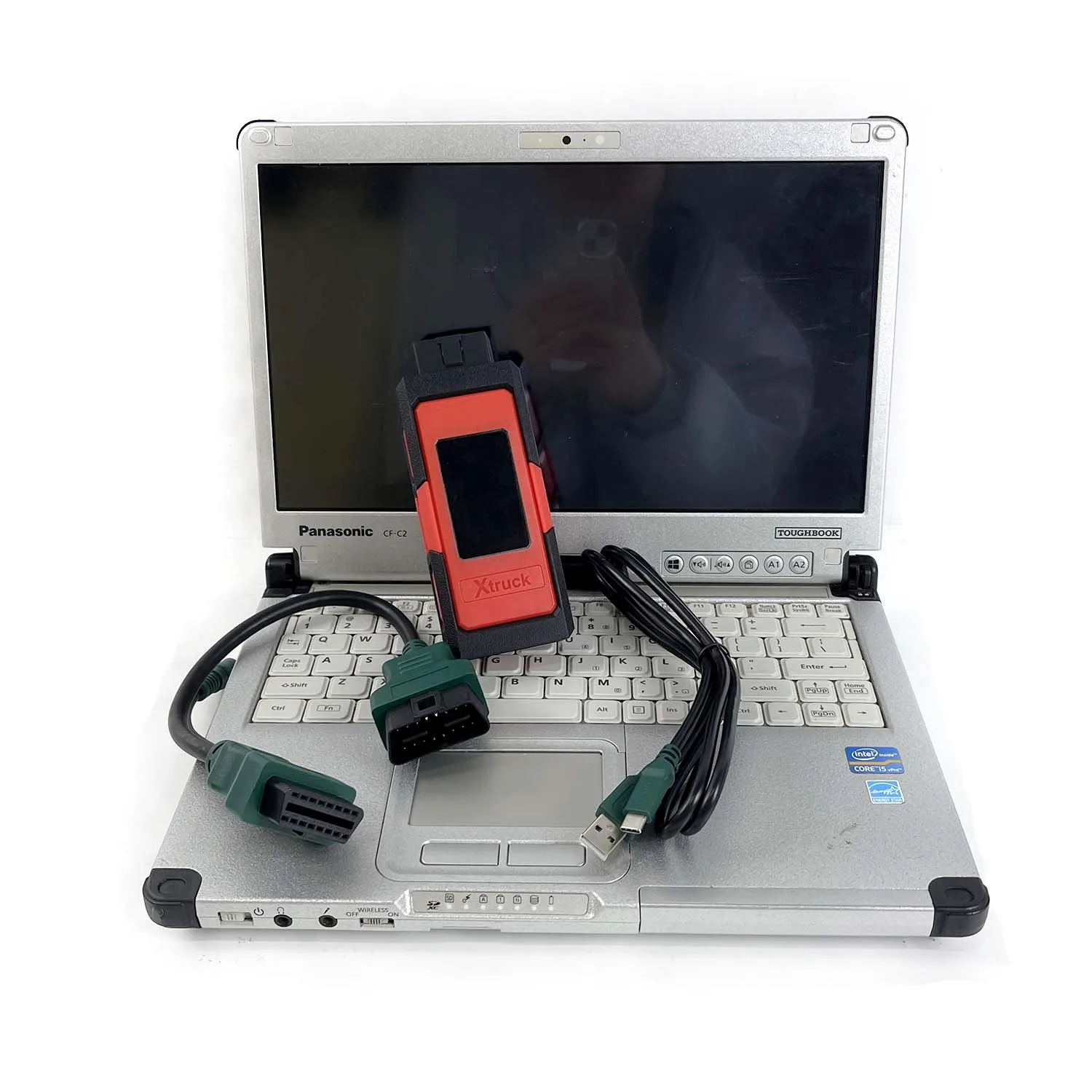 Xtruck X005 Plus Intelligent Diagnosis ECU Quick Flashing Diagnosis Support For SHA-CMAN, SINOTRUCK, DongFeng, FAWDE，Weichai