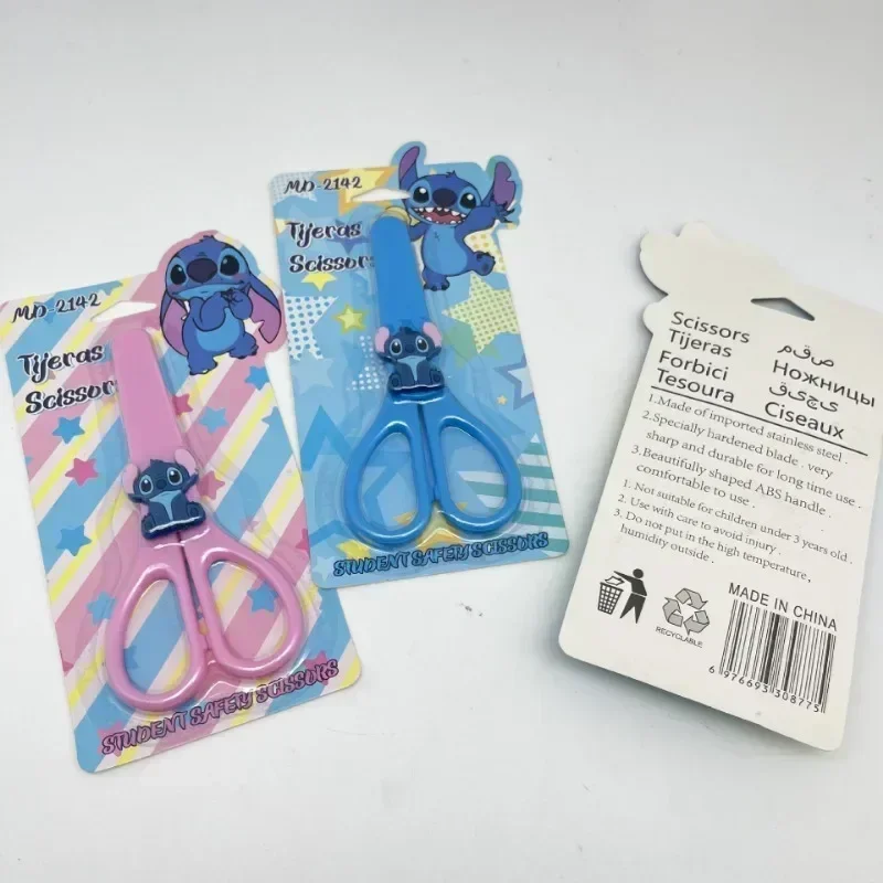 Tijeras de punto de Disney, dibujos animados de Anime, bonito cuchillo de recortes de papel, papelería para estudiantes, abalorio de moda, artículos para el hogar, regalos de vacaciones