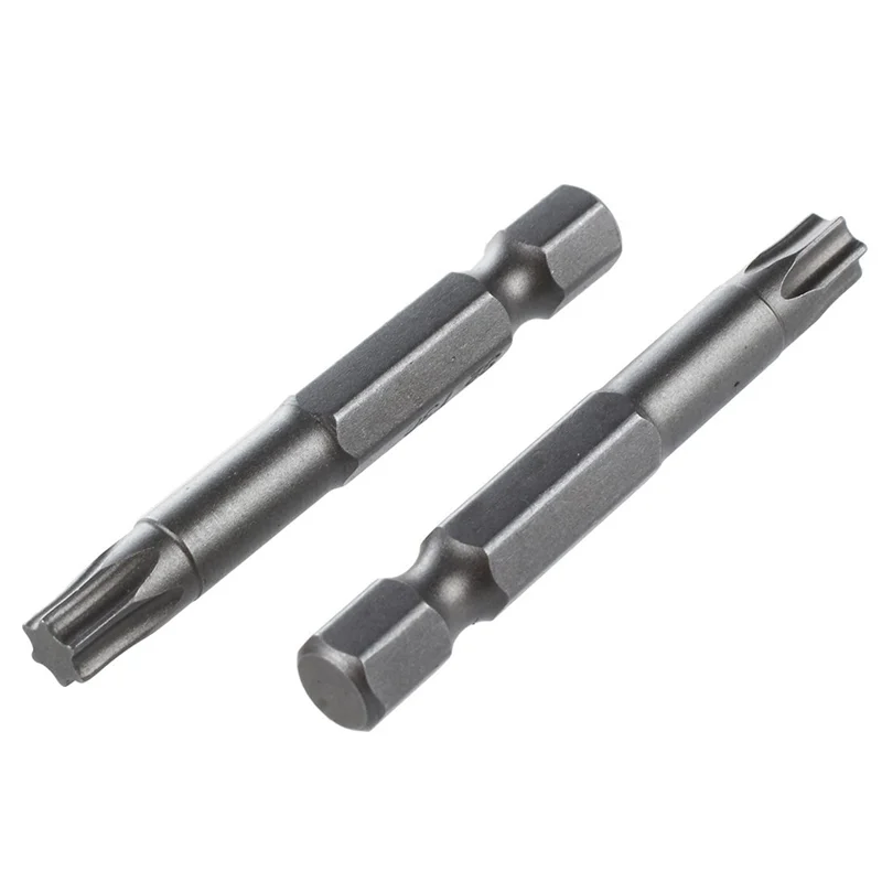 

ABSS-6Mm T30 Head 50Mm Long Magnetic Torx Screwdriver Insert Bits Tool 60 Pcs