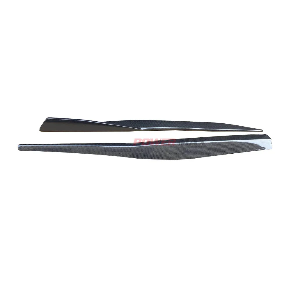 Carbon Fiber Side Skirts for Chevrolet Corvette C8 5VM Style Side Splitter