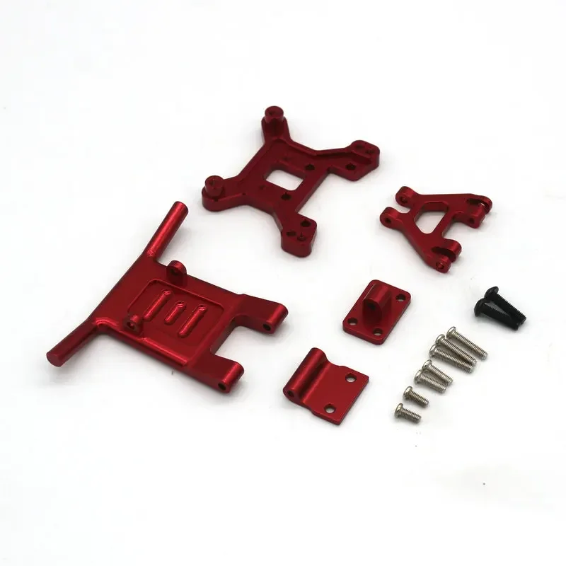 WLtoys 144001 124016 124017 124018 124019 RC car spare parts Modified metal front bumper set
