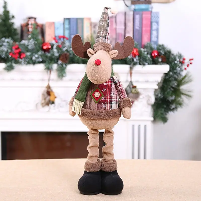 Christmas Dolls Innovative Elk Santa Snowman Decor Table Xmas Ornaments Merry Christmas Decorations 2025 New Year Gifts