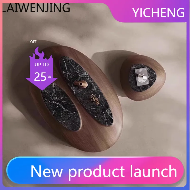 

LYY special-shaped coffee table irregular pebble coffee table high-end art