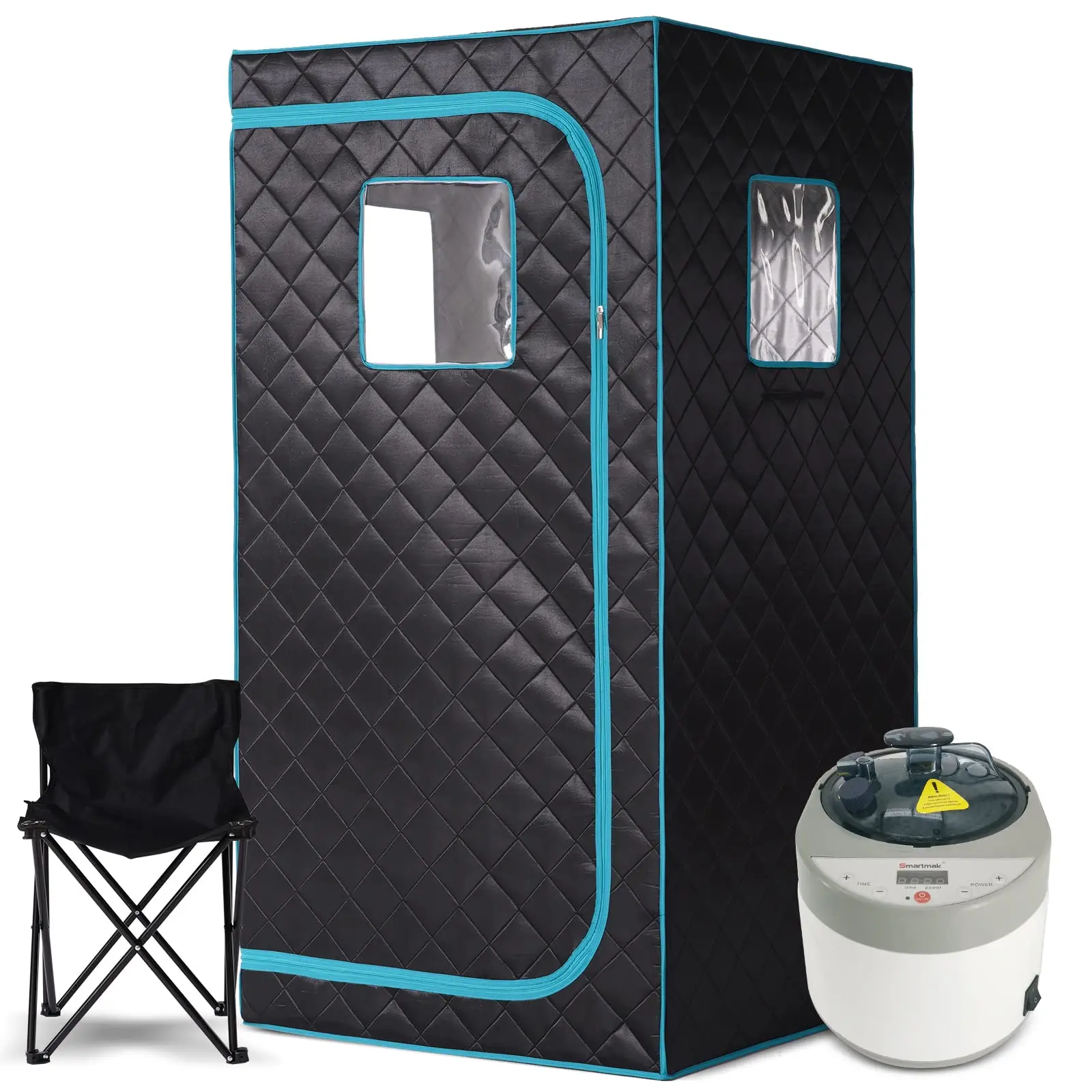 

Portable Steam Sauna,Portable Home Sauna with 4L Steam Generator