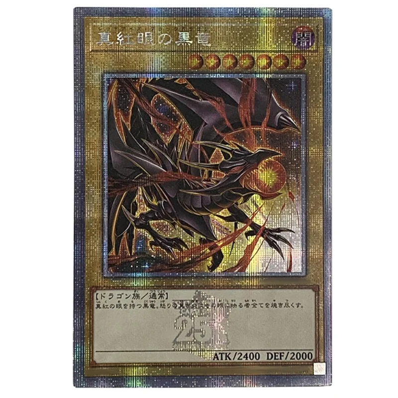 Black Magician Girl Flash Card Blue-Eyes White Dragon Red-Eyes Black Yu-Gi-Oh! Tcg Diy Action Spielzeugfiguren Anime Game Collection