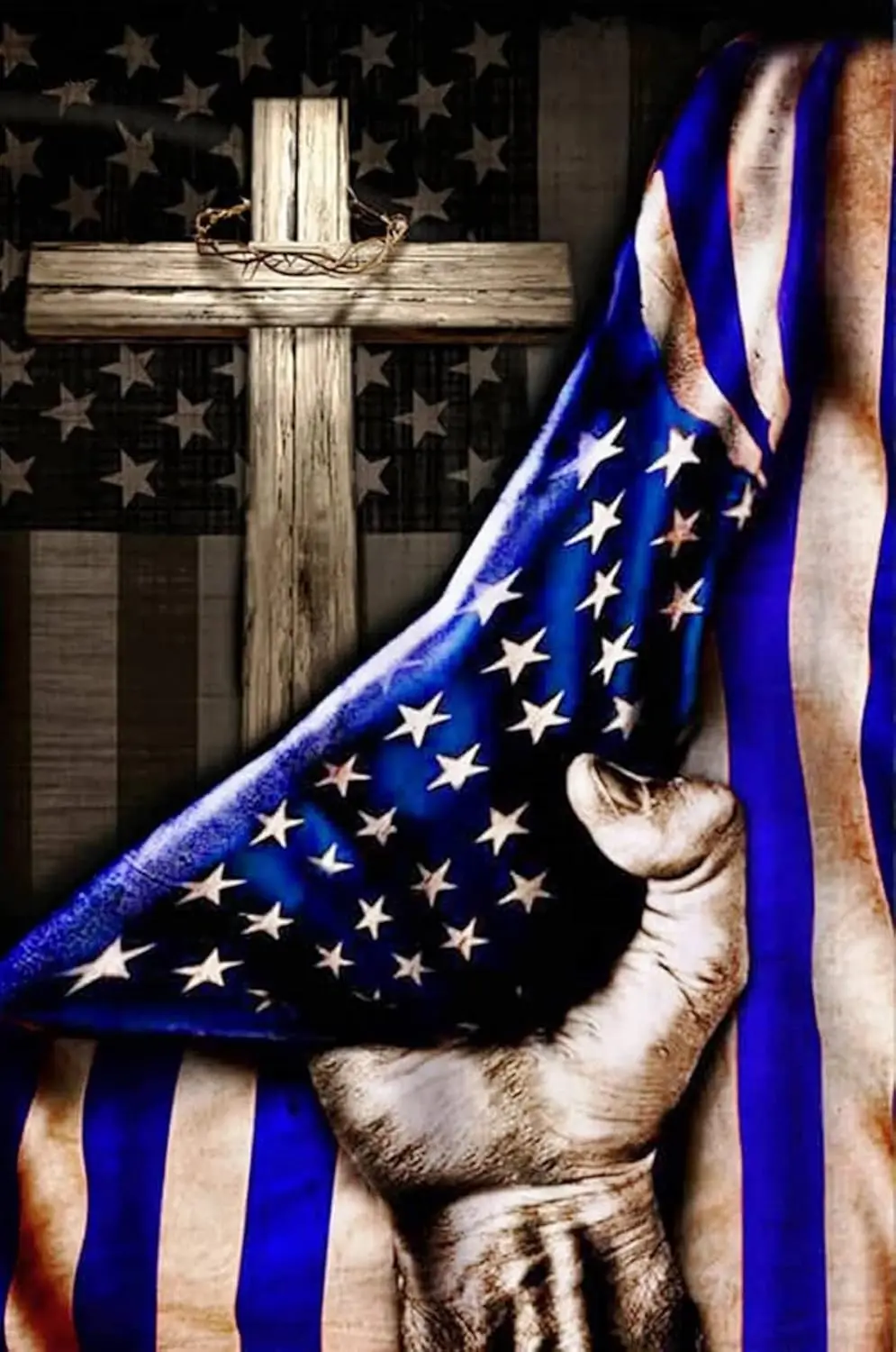 K1,Retro Thin Blue … - image