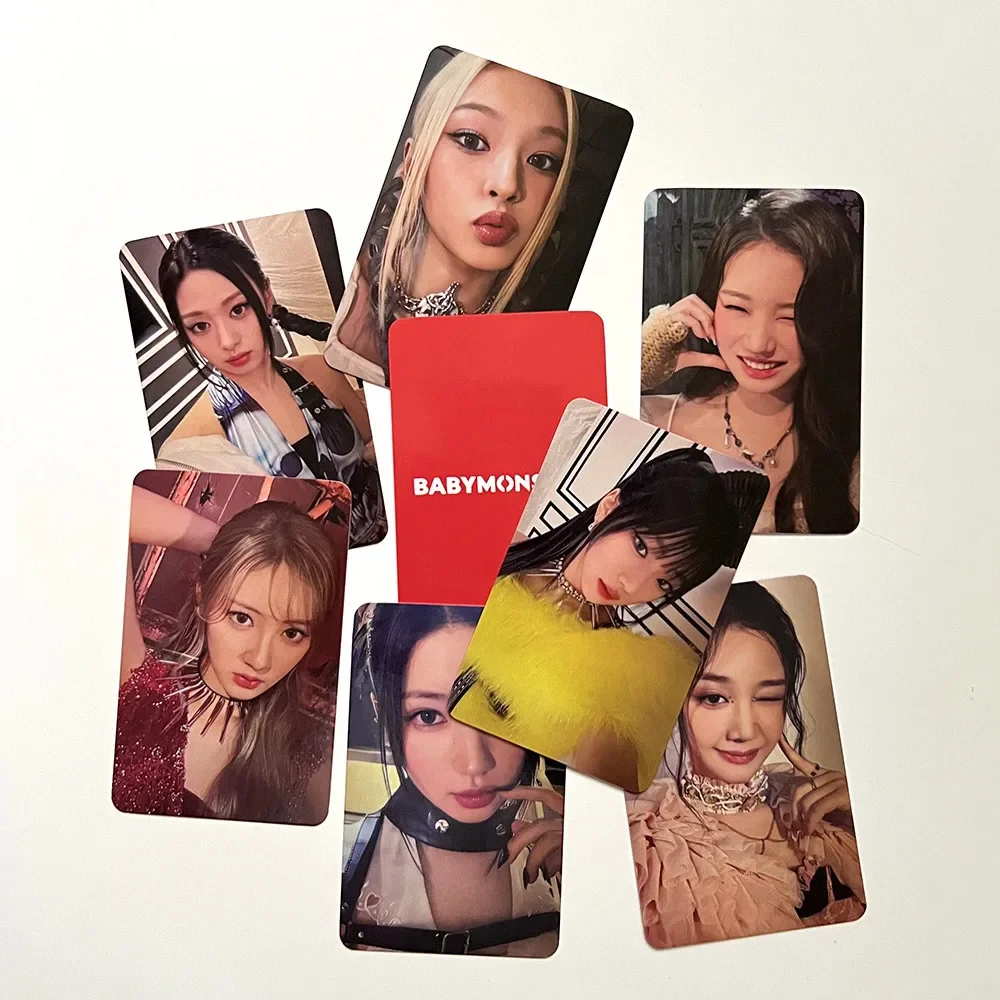Kpop Idol BABYMONSTER 1st Album Photocards
