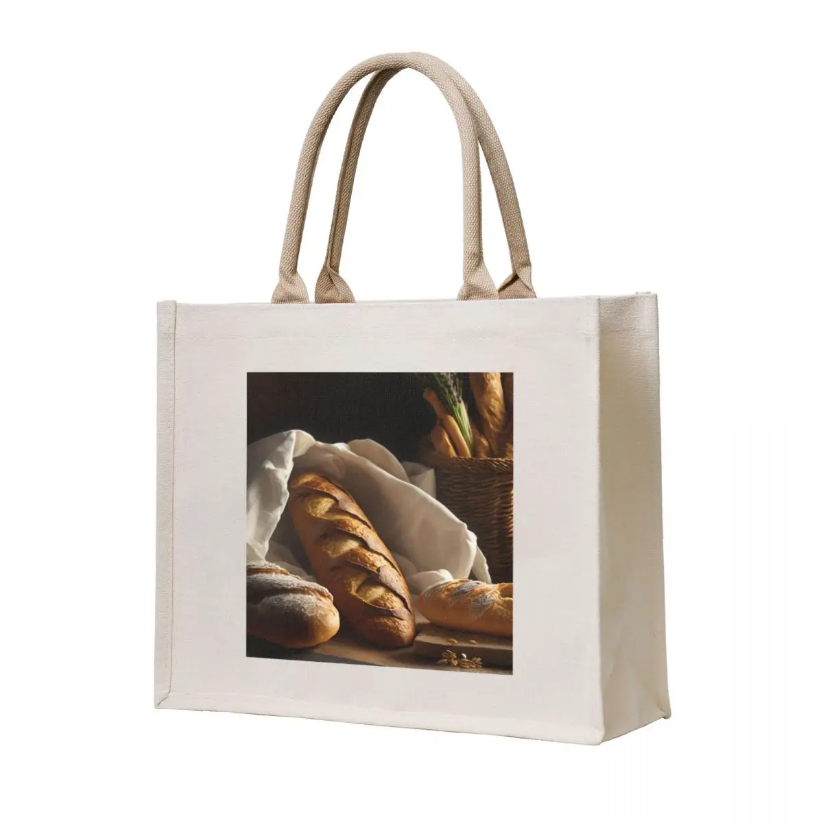 

bread Tote Bag Woman shopper bag Cloth bags Women's tote bag the tote