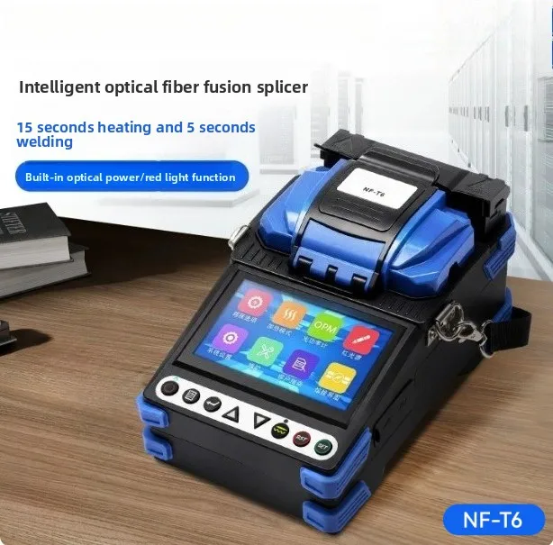 Optical Fiber Welding Machine Automatic NF-T6 High Precision Hot Melting Machine Optical Fiber Butt Welding Machine
