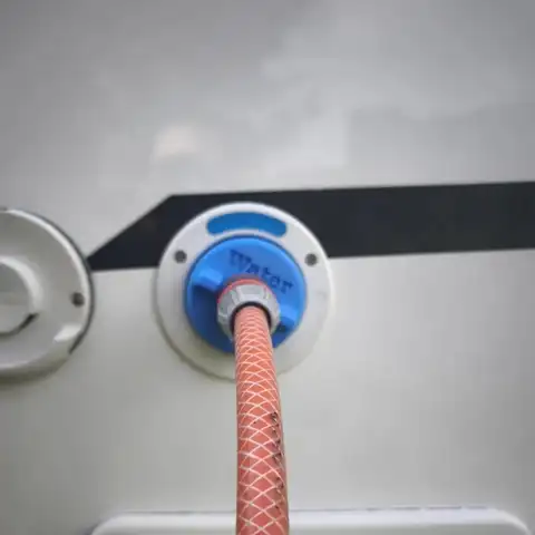 Vattenintag för husbil, vattenpåfyllningsanslutning, inlopp för utbyte, läckagesäker påfyllningslucka för släpvagn, för husbil, husvagn, vätskesystem 8 best sales husbilsvatten - №6