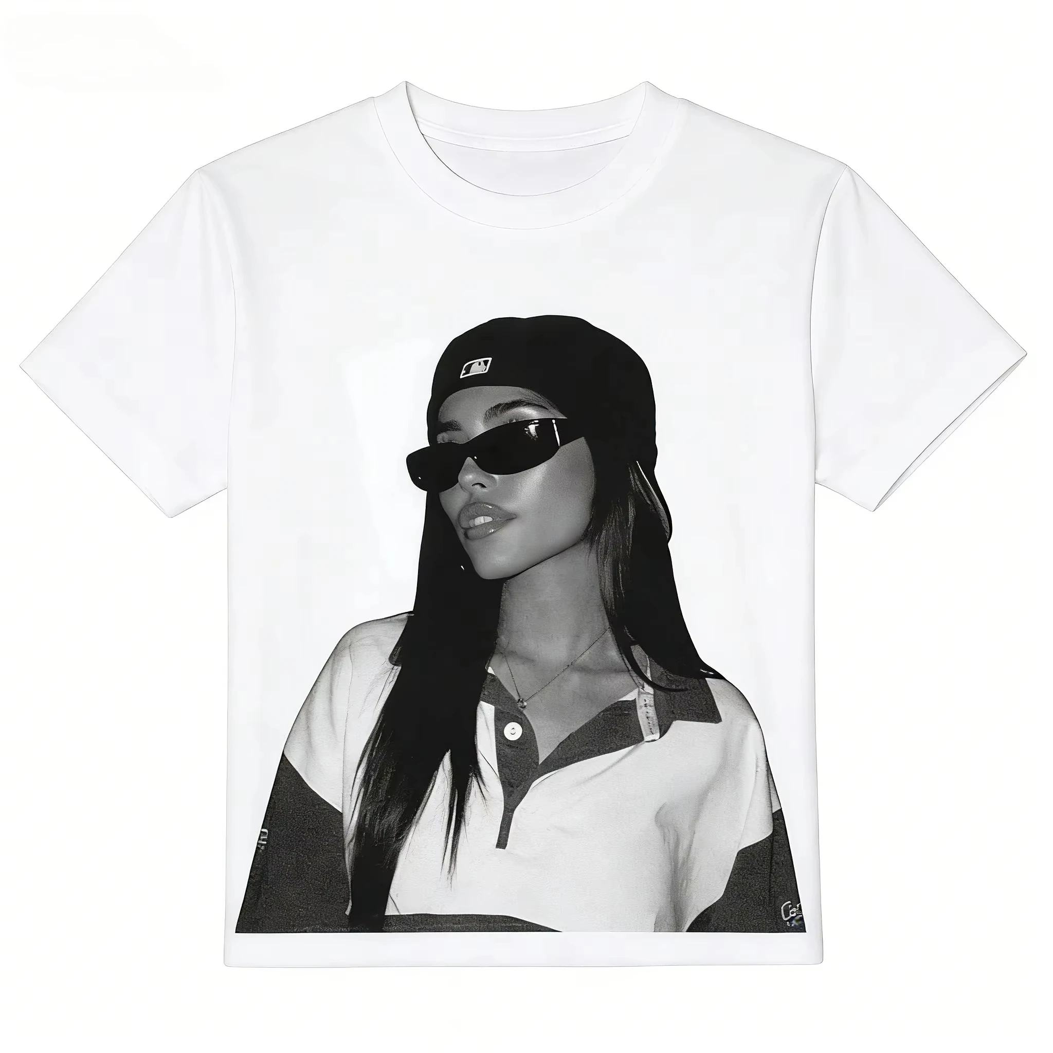 2026 Spring Summer Madison Beer Box Retro Shirt Fashion Streetwear Clothing Millennium Bug New Streetwear for Both Men and Women