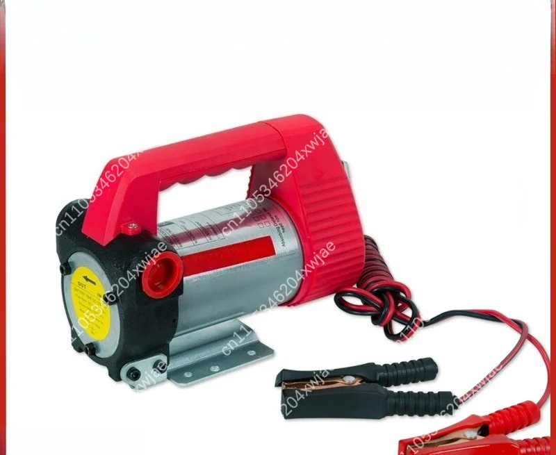 12V 24V DC Self Priming Diesel Transfer Pump, Portable Small Electric Fuel Extraction Pump For Diesel Oil Liquid Transfer Work