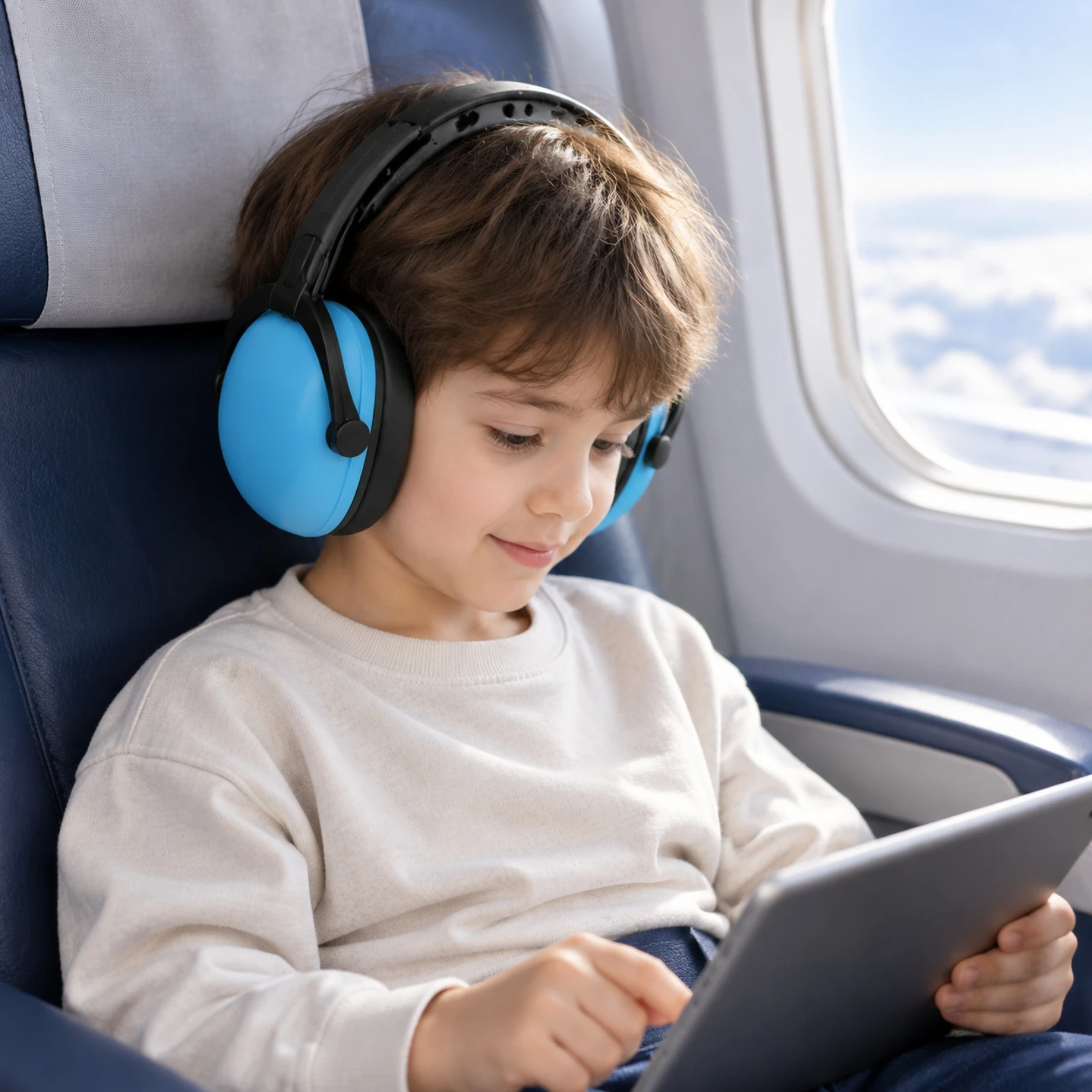 Kids Hearing Protection Earmuffs Child-Friendly Adjustable Kids Ear Defenders Noise Reduction Ear Muffs Snug Fit for Children