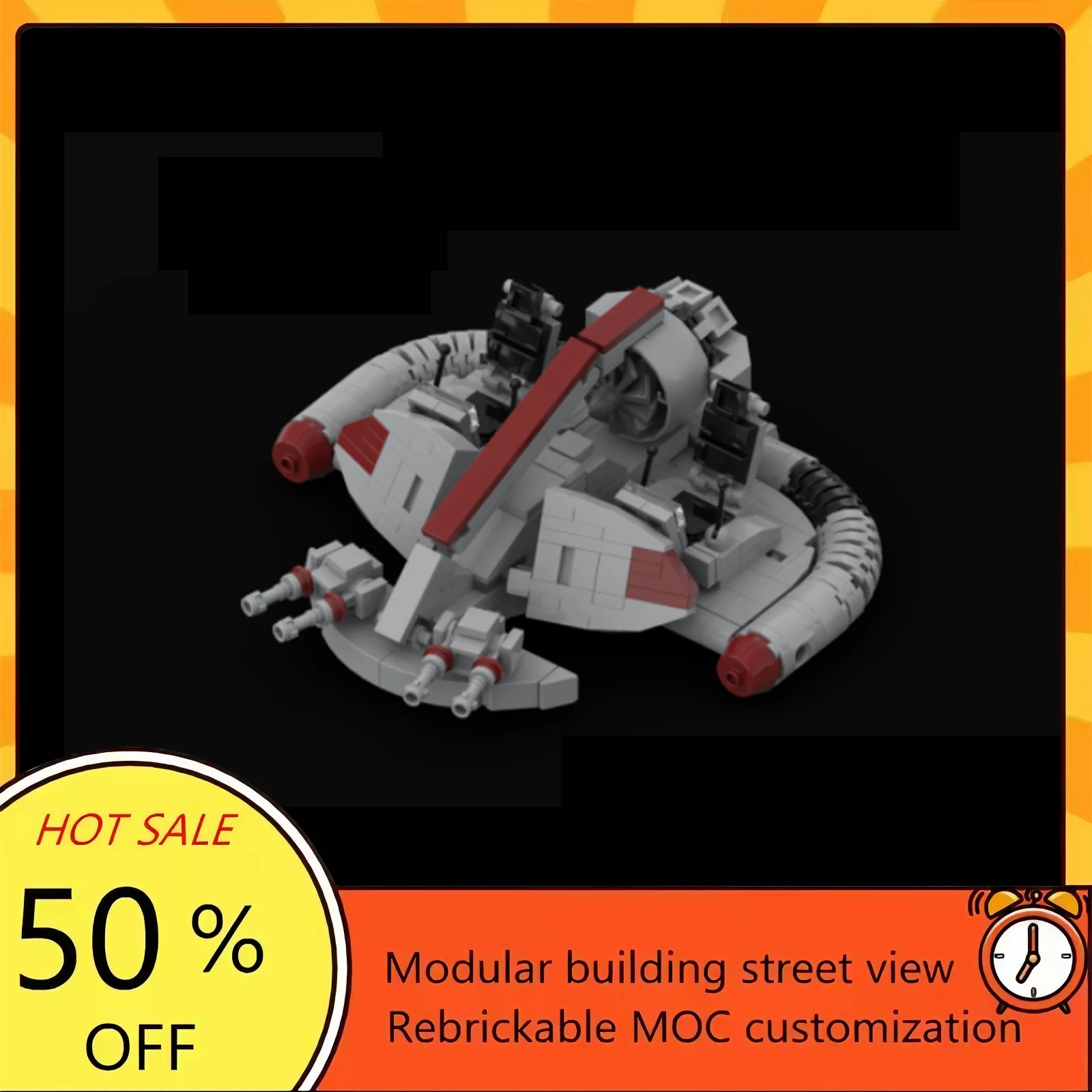 

Набор для сборки космического корабля из 344 деталей, популярная модель по мотивам фильма «Звездные войны», модульный конструктор, технологичный подарок, игрушка для детей на праздники