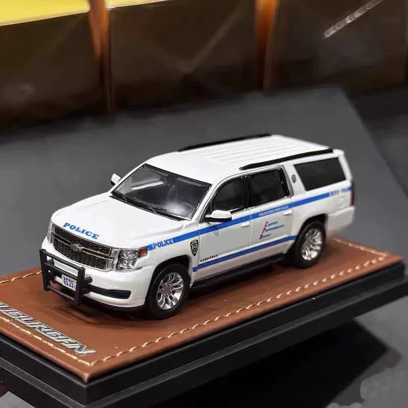 GOC Scala 1:64 SUBURBAN/CV Simulazione in lega Modello di auto Collezione statica Decorato Regali di festa Giocattoli Regalo souvenir