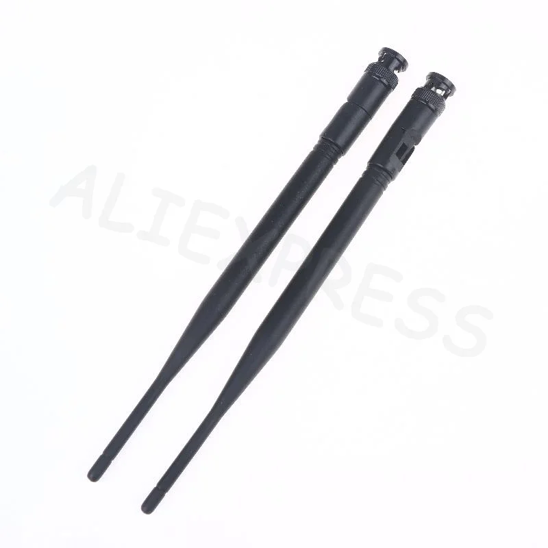 2Pcs 5dBi Gain UHF 500MHz-900MHz Antenna 210mm UHF Antenna With BNC Connector For Wireless Microphone Receiver Accessories