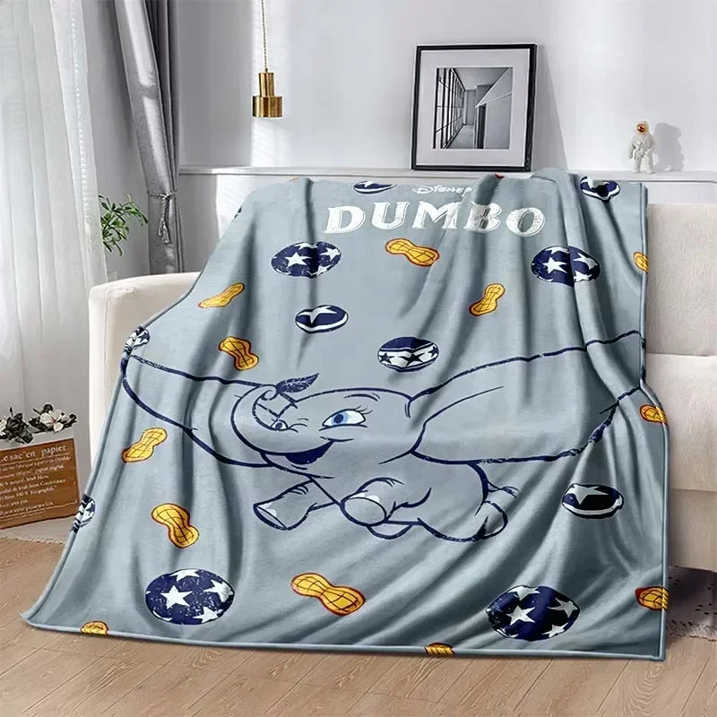 17 stili Disney Dumbo coperta per divano King Size Fluffy Soft Kids trapunta tiro soffice coperta da letto regalo coperta invernale appena nata