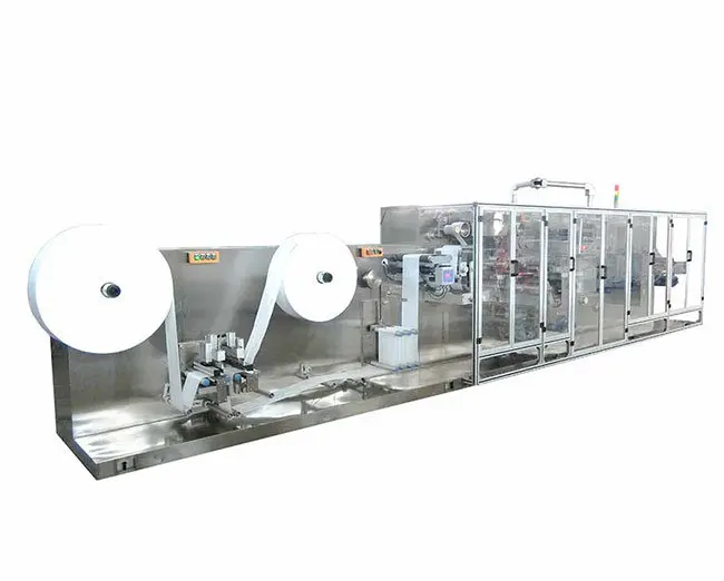 Wet Wipes Packing Making Machine Price Wet Wipes Machinery 4 Side Wet Wipes Packaging Machine