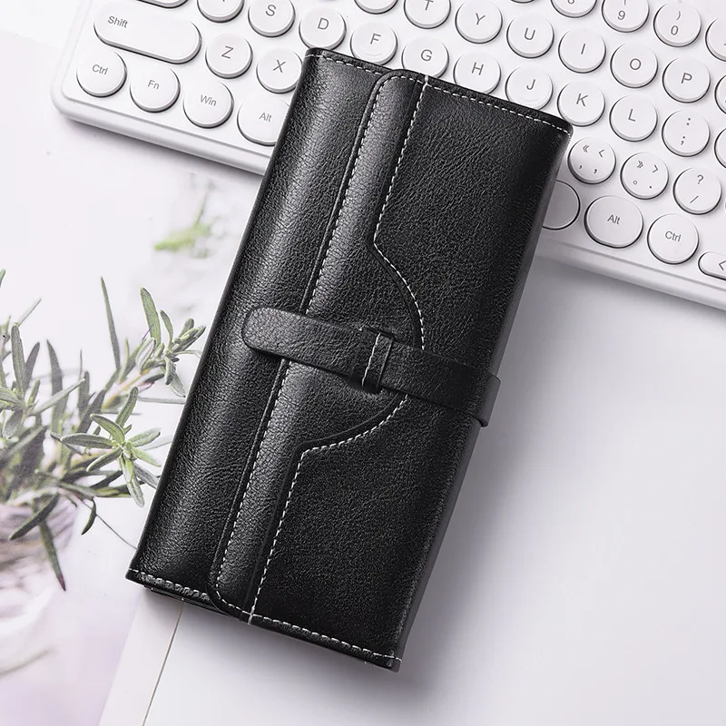 

High appearance, large capacity women's fashion wallet, long wallet, zipper, multifunctional fashion handbag