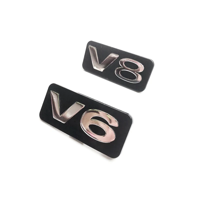 Top Quality Car Engine Cover Badge Emblem Star Logo for V6 V8 S350 R350 ML350 GL450 ML500 S500 S550 S SL CLK CL E ML R Class