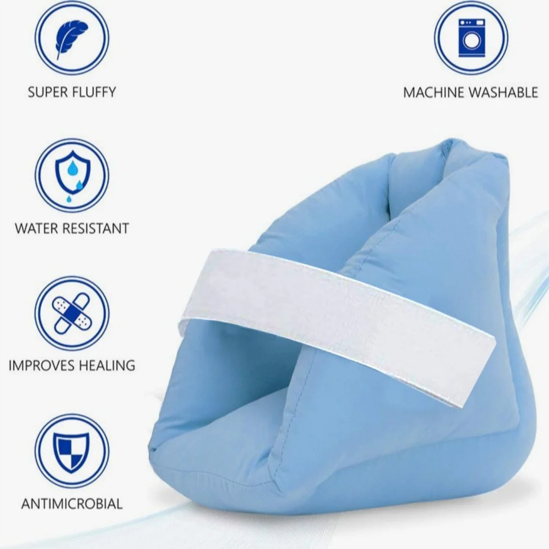 Heel Protector Ankle Heel Pad Anti-Pressure Sore Pad Anti-Foot Drop Postoperative Pressure Sore Foot Washer for Men and Women