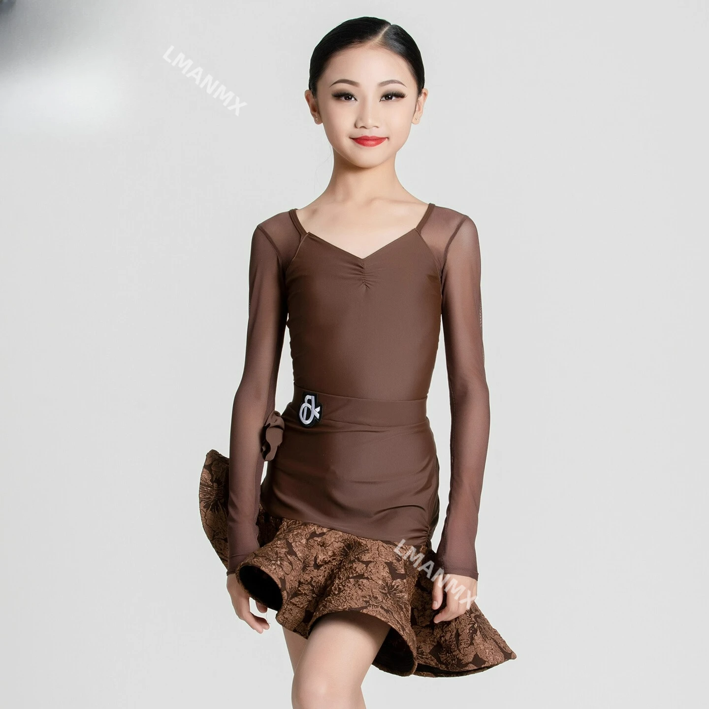 

2024 Spring/Summer New Latin Dance Performance Dress Professional Art Exam Competition Practice Performance Dress