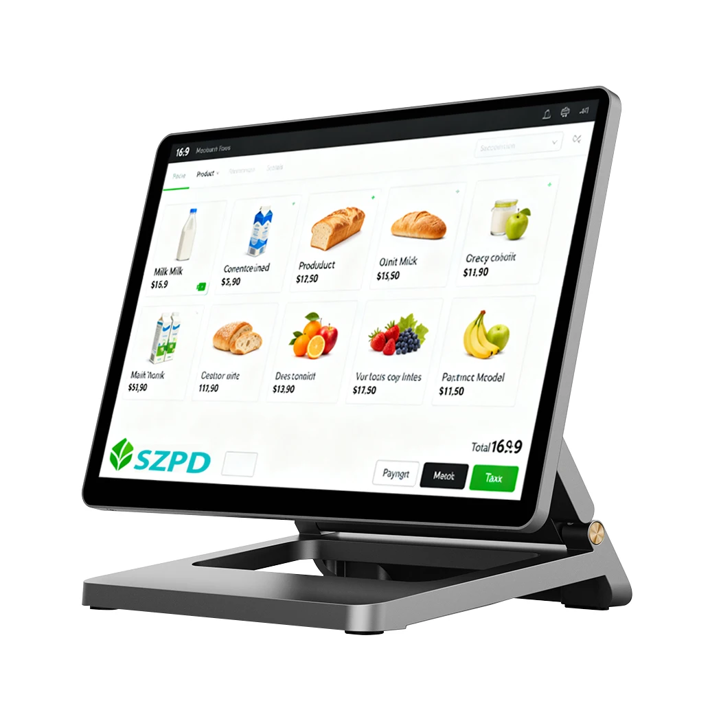 New Ultra Thin Multi-Touch Single Screen 15.6inch Wall Mount All in One Pos Machine System Android Tablet Pos Hardware Modern