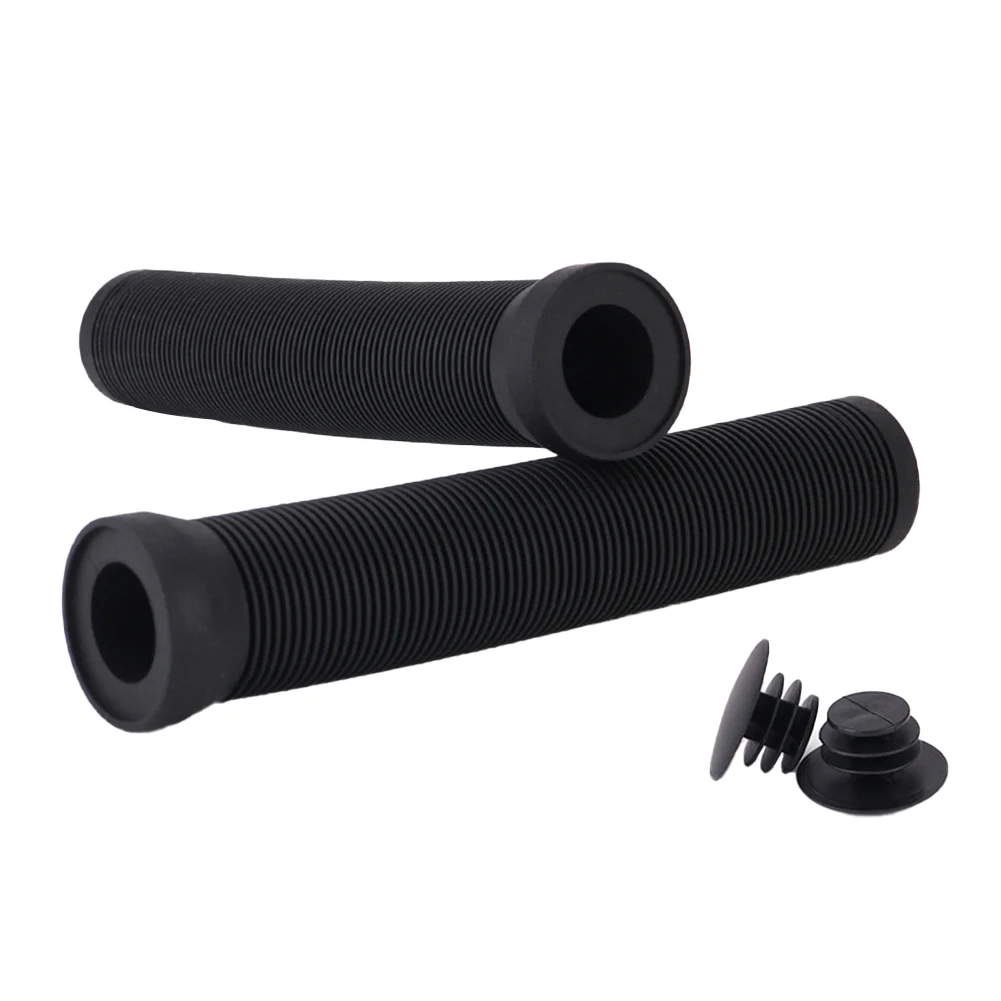 

Ergonomic Rubber Grips for Bicycles and Scooters Soft TPR Material Anti Slip for Standard 0 87 Inch Handlebars