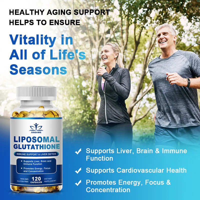 1000 mg Glutathione Supplement - Maintains Youthful - Supports Skin Health, Antioxidant Supplement, Non-GMO