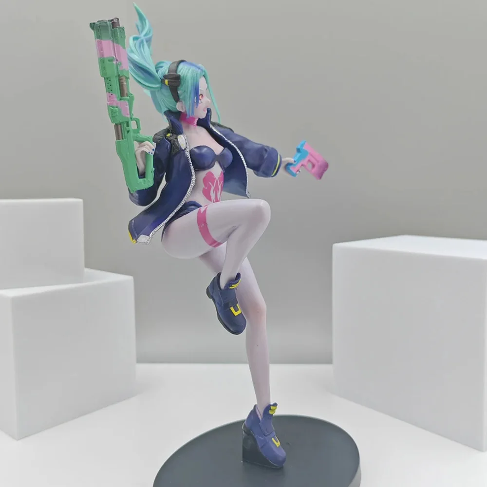 Аниме-игра Cyberpunk: Edgerunners 17-22 см Люси Ребекка Дэвид Мартинес луна, экшн-фигурка, игрушки, подвеска, подарок на Рождество и день рождения