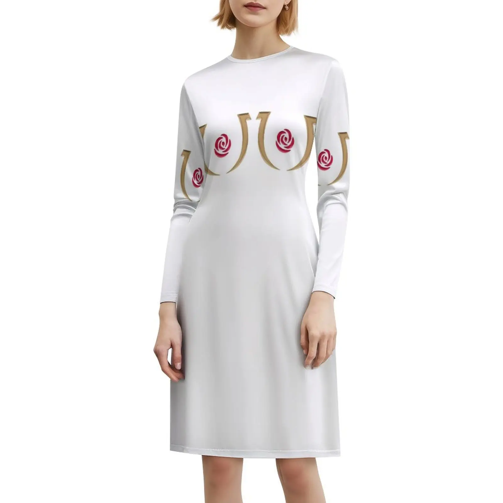 Cute Derby Lucky Horseshoes Gag Women's Hip Hop Streetwear Dress Graphic Print Party Club Wear Derby Derby Ky Womens Women